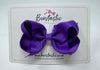 3.5 Inch Bow Style 2 - Purple
