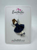 Novelty Bow - Fairy - Navy