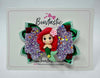 3.5 Inch Glitter Bow - Mermaid