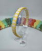 Alice Band - Yellow & White Gingham