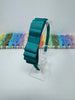 4 Inch Layer Ribbon Alice Band - Jade Green