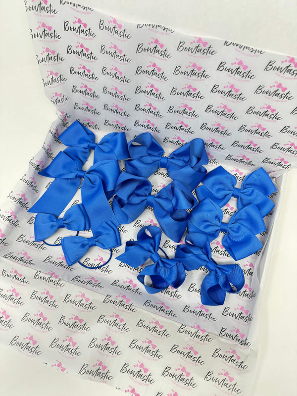 Surprise School Bundle - 10 Items - Matching Pairs - Royal Blue