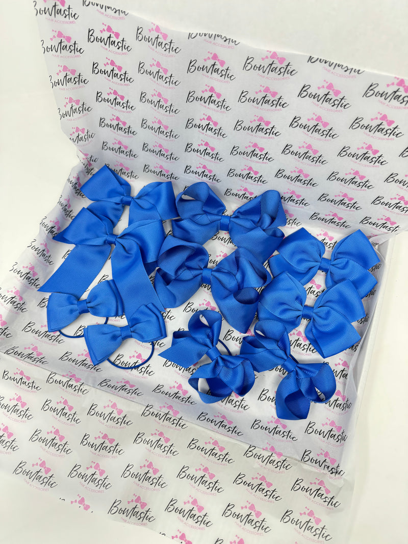 Surprise School Bundle - 10 Items - Matching Pairs - Royal Blue