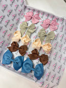 Autumn Surprise Bow Bundle - Matching Pairs - Clips & Bobbles - Autumn