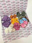 Autumn Surprise Bow Bundle - Clips & Bobbles - Autumn Colours - 10 Items