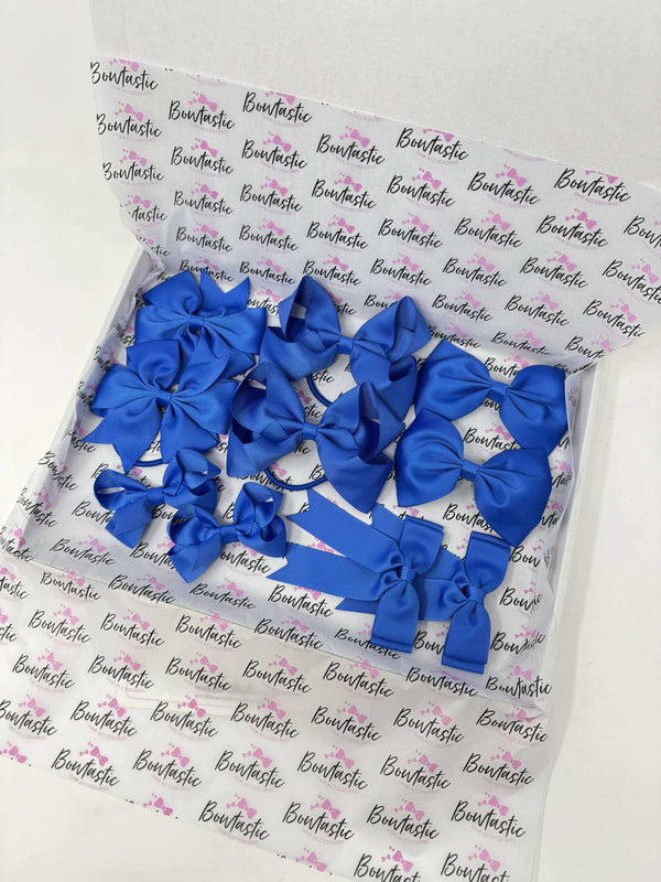 School Bundle - 10 Items - Matching Pairs - Royal Blue