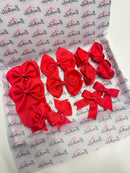 School Bundle - Matching Pairs - Clips - Hot Red