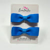 2.75 Inch Flat Bow - Aegean Blue - 2 Pack