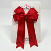 4 Inch Double Tail Bow - Red