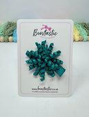 1.75 Inch Corker Bow - Jade Green