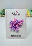 1.75 Inch Corker Bow - Light Orchid & Tulip