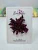 1.75 Inch Corker Bow - Burgundy