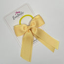 4.5 Inch Tail Bow Bobble - Chamois
