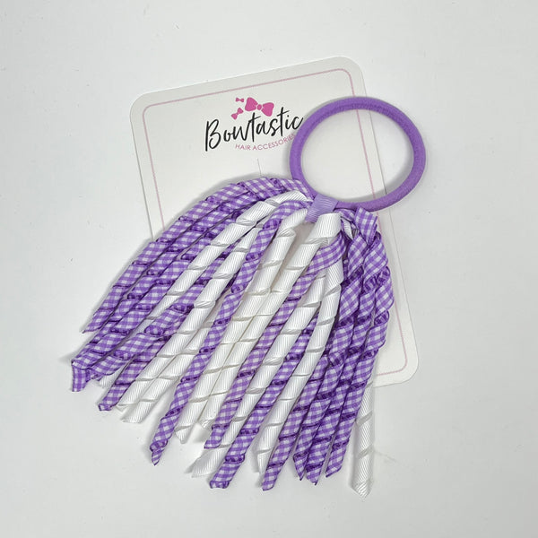 Corker Bobble - Lilac & White Gingham