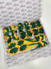 School Bundle - Matching Pairs - Bobbles - Forest Green & Yellow Gold