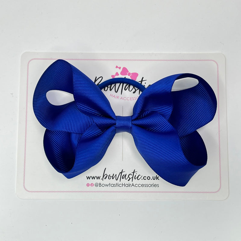 4.5 Inch Bow Bobble - Cobalt