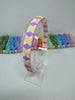 Woven Alice Band - Pearl Pink, Light Orchid, Baby Maize