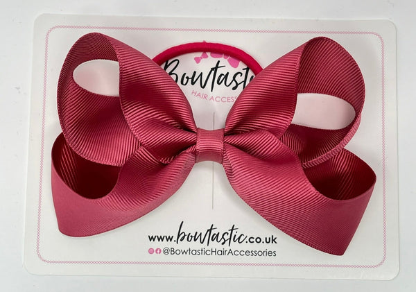 4.5 Inch Bow Bobble - Colonial Rose