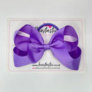 4.5 Inch Bow Bobble - Hyacinth