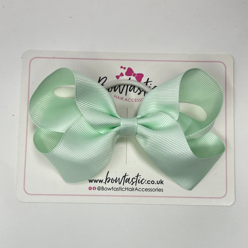 4.5 Inch Bow Bobble - Ice Mint