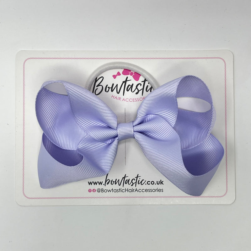 4.5 Inch Bow Bobble - Lilac Mist