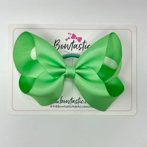 4.5 Inch Bow Bobble - Mint Green