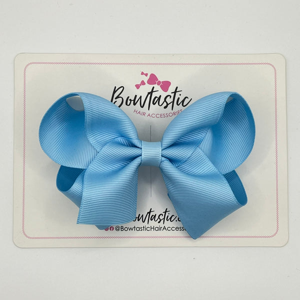 4 Inch Bow - Blue Topaz