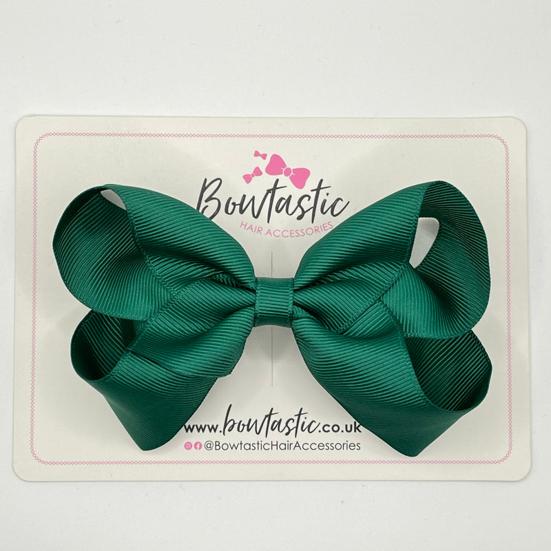 4 Inch Bow - Hunter Green