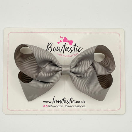 4 Inch Bow - Silver