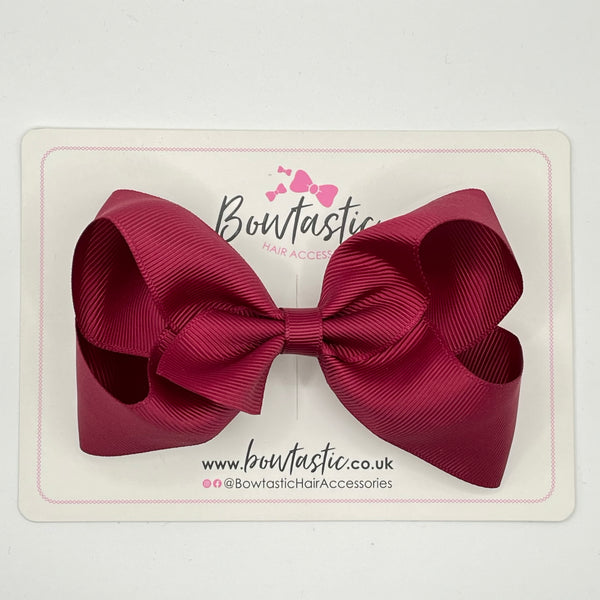 4 Inch Bow - Wine