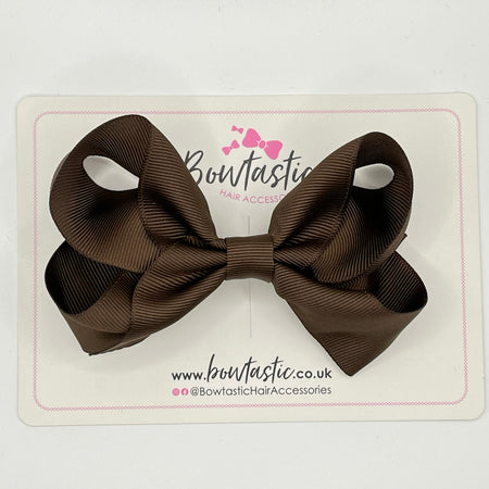 4.5 Inch Bow - Brown