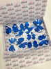 Surprise School Bundle - 10 Items - Royal Blue & White