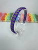 Alice Band - Purple & Metal Grey