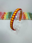 Alice Band - Red & Yellow Gold