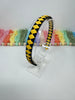 Alice Band - Black & Yellow Gold