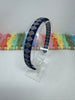 Alice Band - Navy & Metal Grey