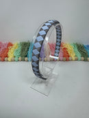 Alice Band - Metal Grey & Bluebell