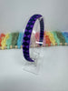 Alice Band - Purple & Navy