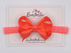 3.5 Inch Baby Headband - Neon Orange