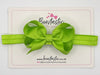 3.5 Inch Baby Headband - Apple Green