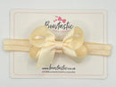 3.5 Inch Baby Headband - Cream