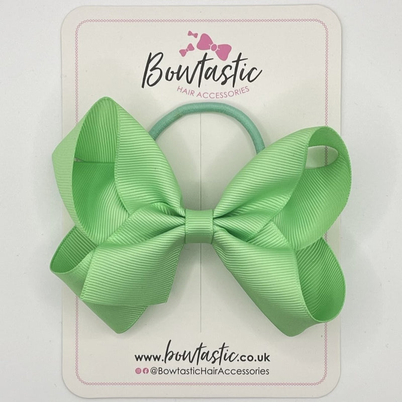 4 Inch Bow Bobble - Mint Green