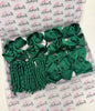 School Bundle - 5 Matching Pairs - Clips & Bobbles - Forest Green
