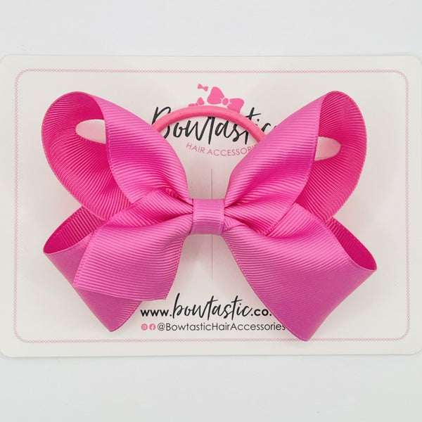 4 Inch Bow Bobble - Rose Bloom