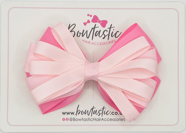 4 Inch Loop Bow - Pinks