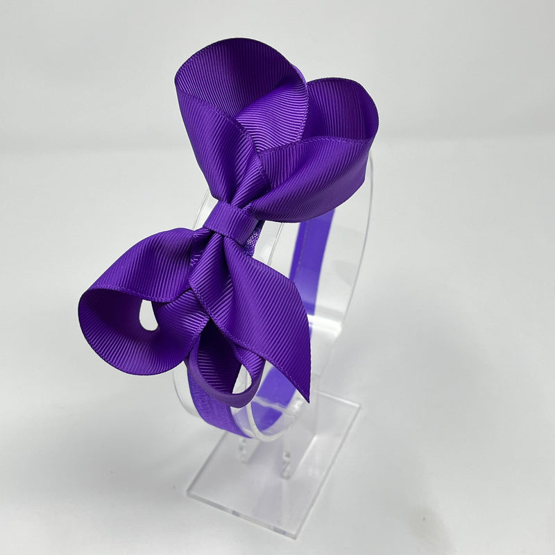 4.5 Inch Baby Headband - Purple