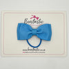 3 Inch Flat Double Bow Thin Elastic - Copen