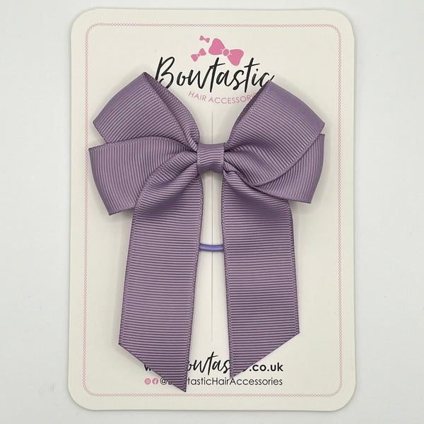 3.5 Inch Tail Bow Thin Elastic - Fresco