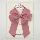 3.5 Inch Tail Bow Thin Elastic - Quartz