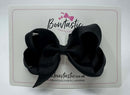 3.5 Inch Bow Style 2 - Black
